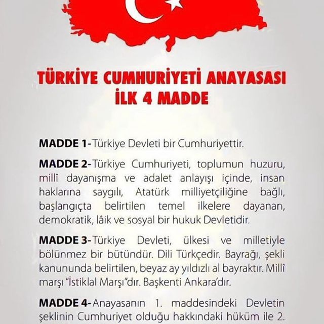 Anayasa'nın İlk Dört Maddesi: Cumhuriyetin Temel Taşları