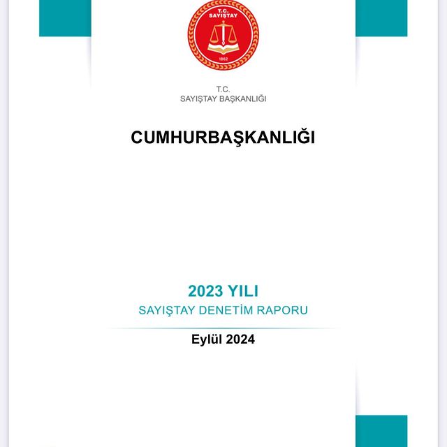 2023 Sayıştay Raporu Açıklandı: Sarayın Yıllık Harcaması 9 Milyar TL’yi Aşarken, Günlük Harcama 26 Milyon TL!