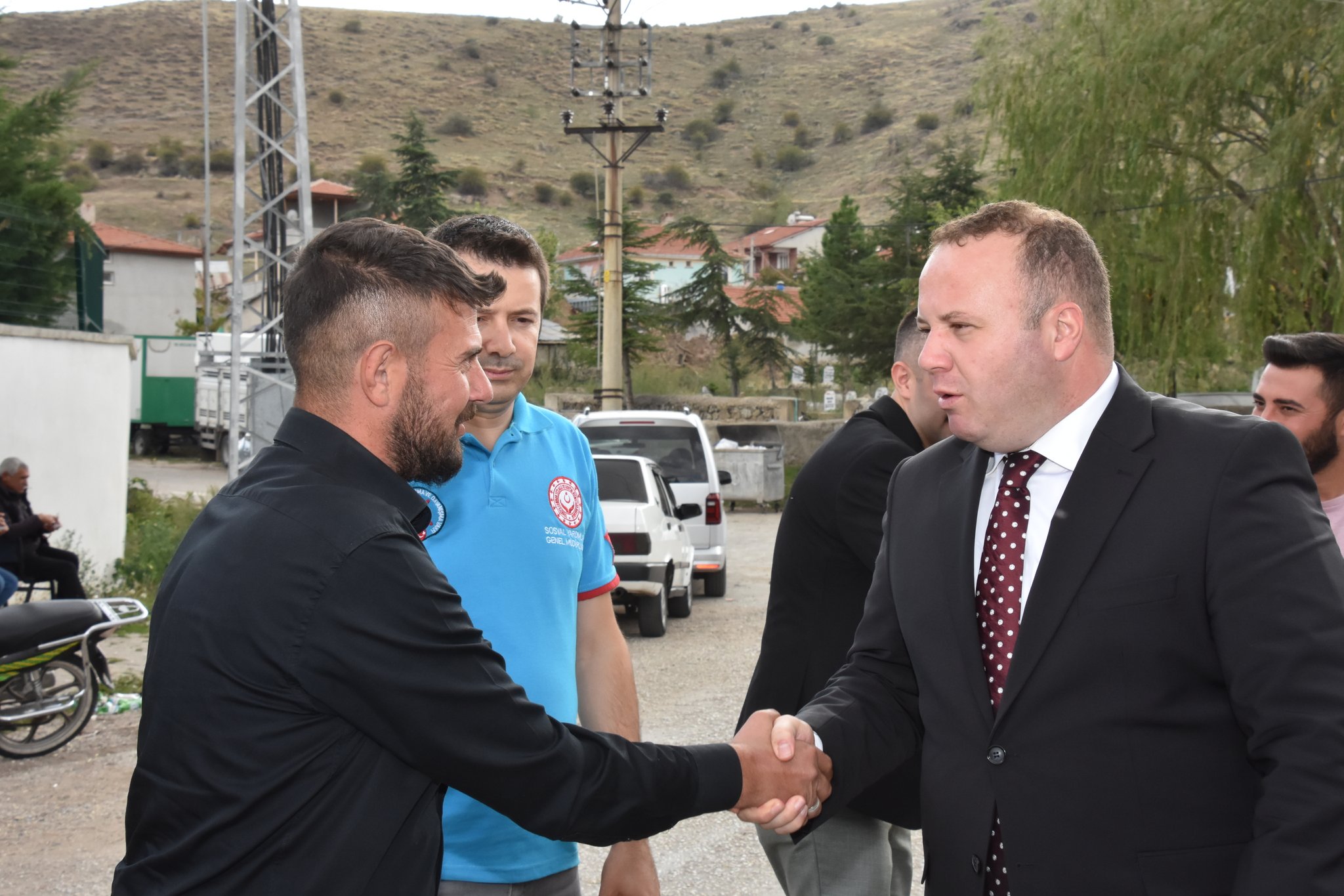 Kaymakam Sağlık Durumu Hakkında Vatandaşlarla Görüştü