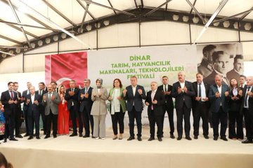 Vali ve İYİ Parti İl Başkanlığı Dinar Festivalini Açtı