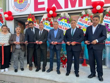 Çay Belediyesi’nden Yeni Ekmek Fırını Açılışı