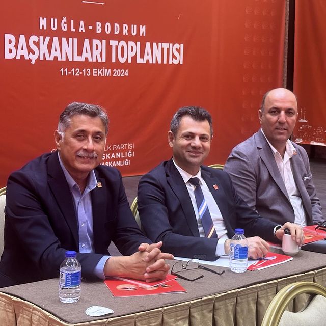 Muğla'da CHP İl Başkanları Toplantısı Gerçekleştirildi