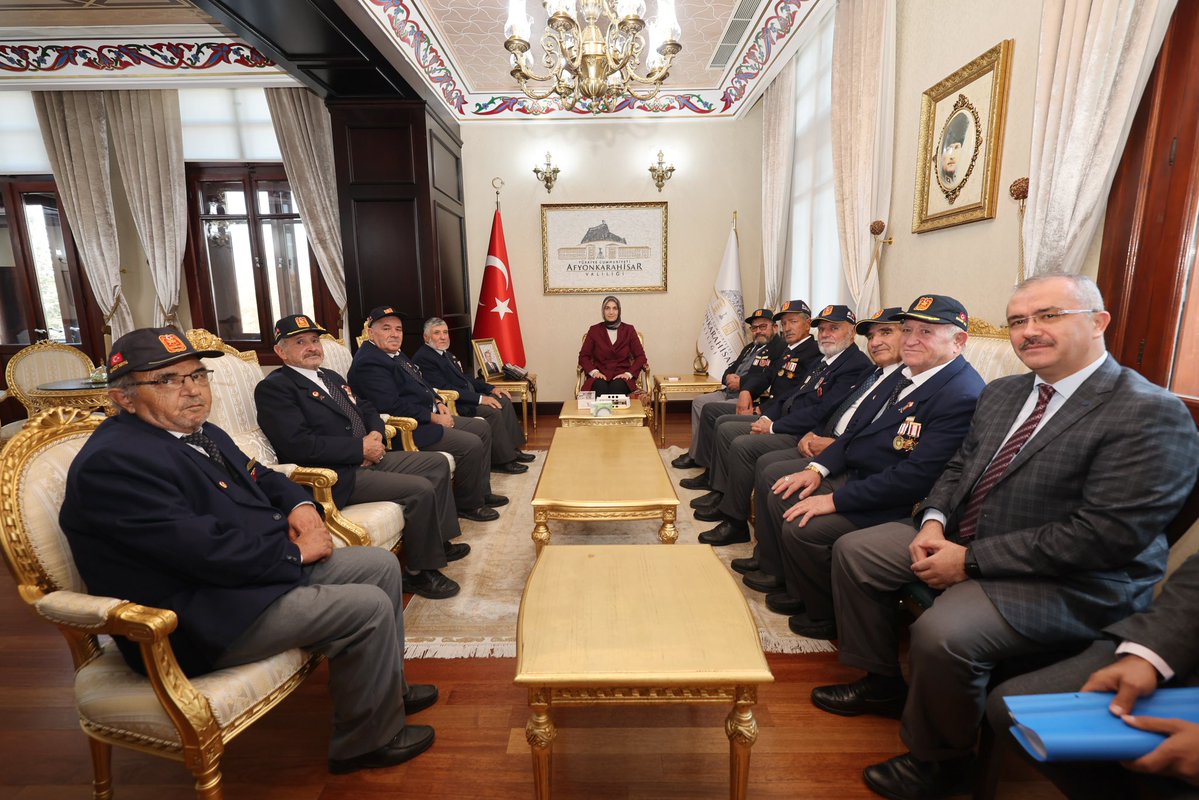 Afyonkarahisar Valisi, Kıbrıs Gazilerini Onurlandırdı