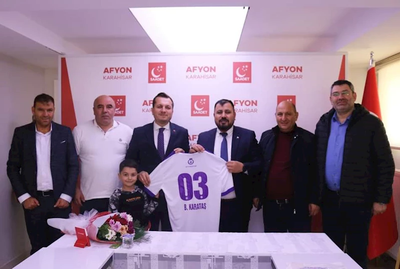 Saadet Partisi'nden Afyonspor'a Destek Sözü