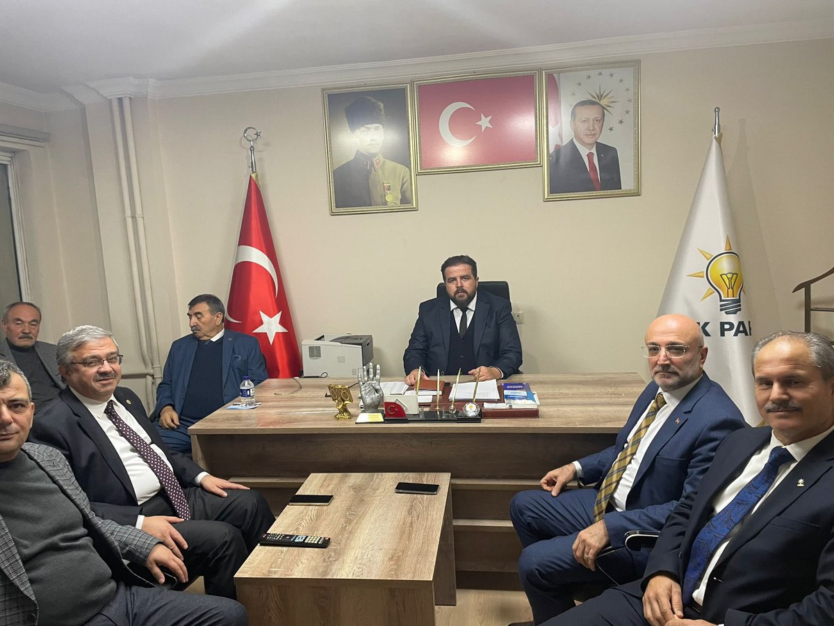 AK Parti Emirdağ İlçe Başkanlığına Hayırlı Olsun Ziyareti