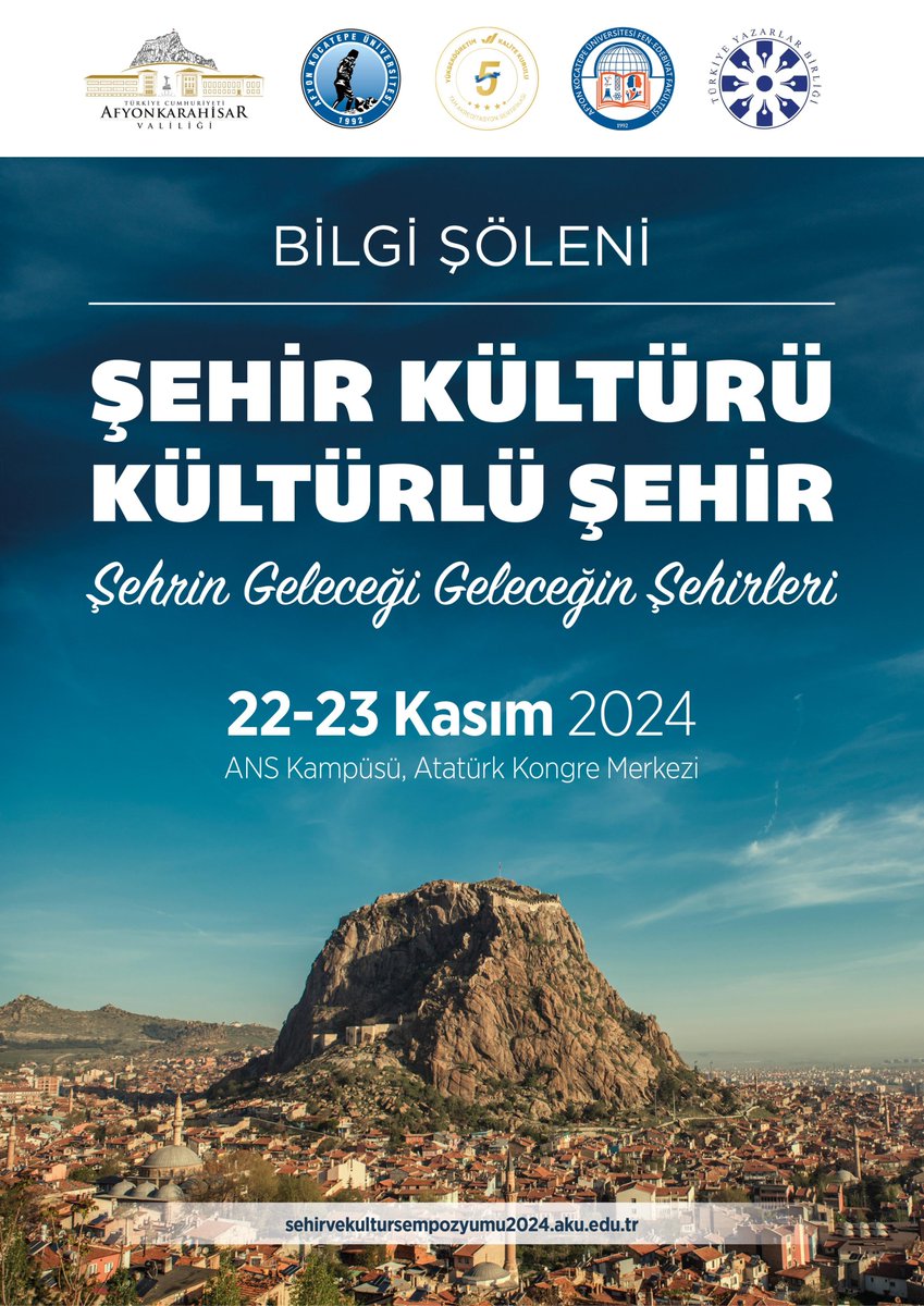 Afyon'da Kültürel Zenginlik: Şehir Kültürü Konferansı