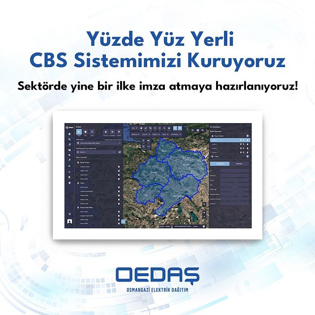 Osmangazi Elektrik Şirketi Yerli CBS Yazılımı Geliştirdi