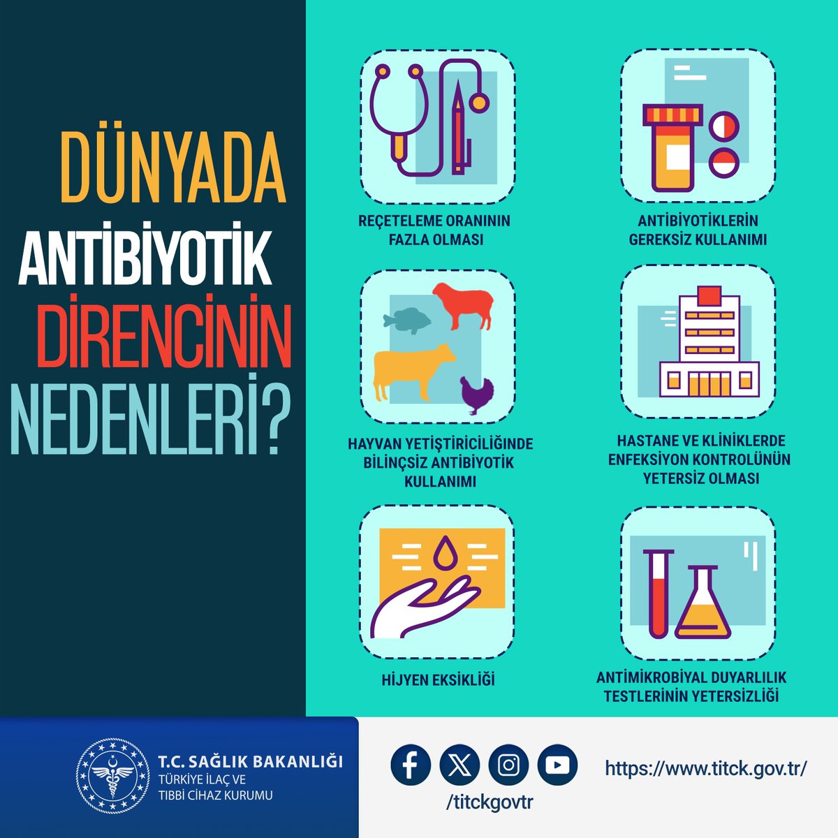 Antibiyotik Direnci: Küresel Halk Sağlığı Tehdidi