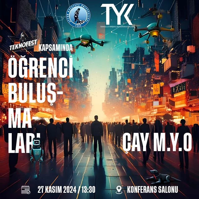 Teknofest 2025'e Giden Yolda Çay MYO'da Öğrenci Heyecanı