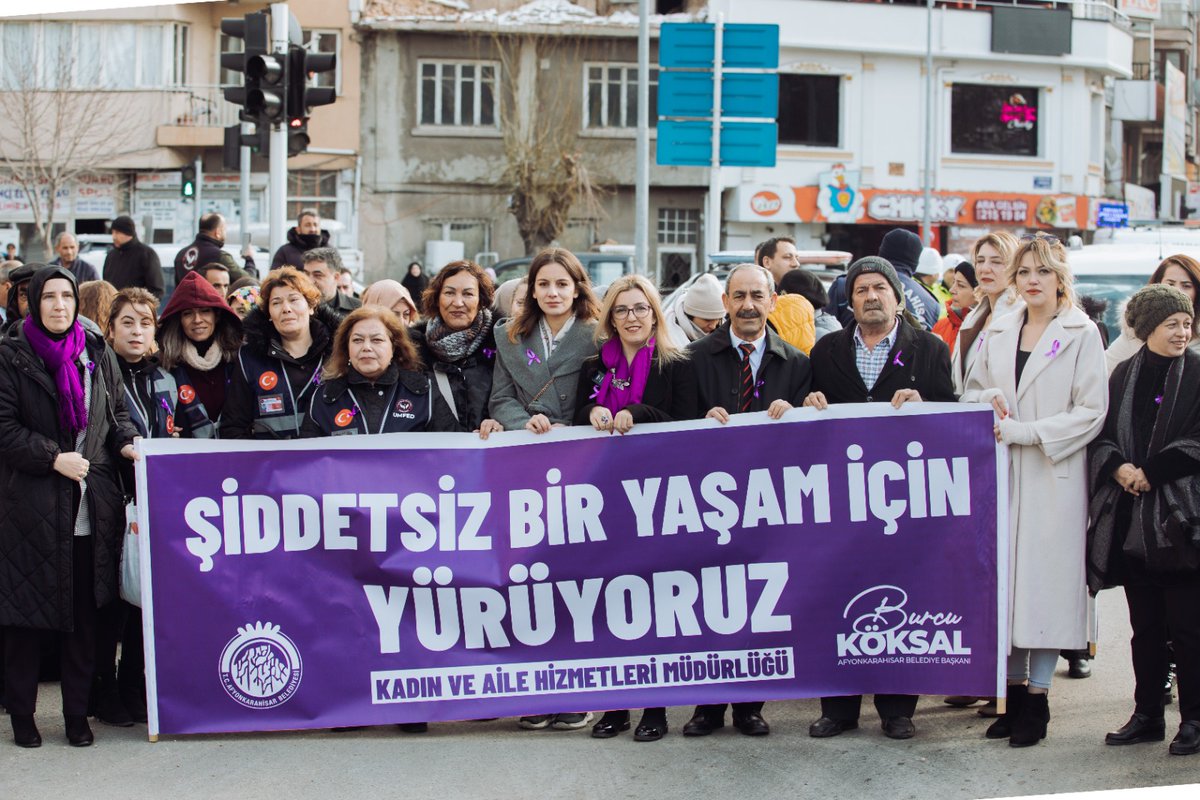 Kadına Yönelik Şiddete Karşı Umut ve Güç Yürüyüşü