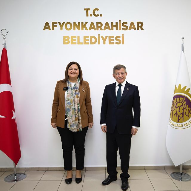 Gelecek Partisi Genel Başkanı Ahmet Davutoğlu'na Teşekkür