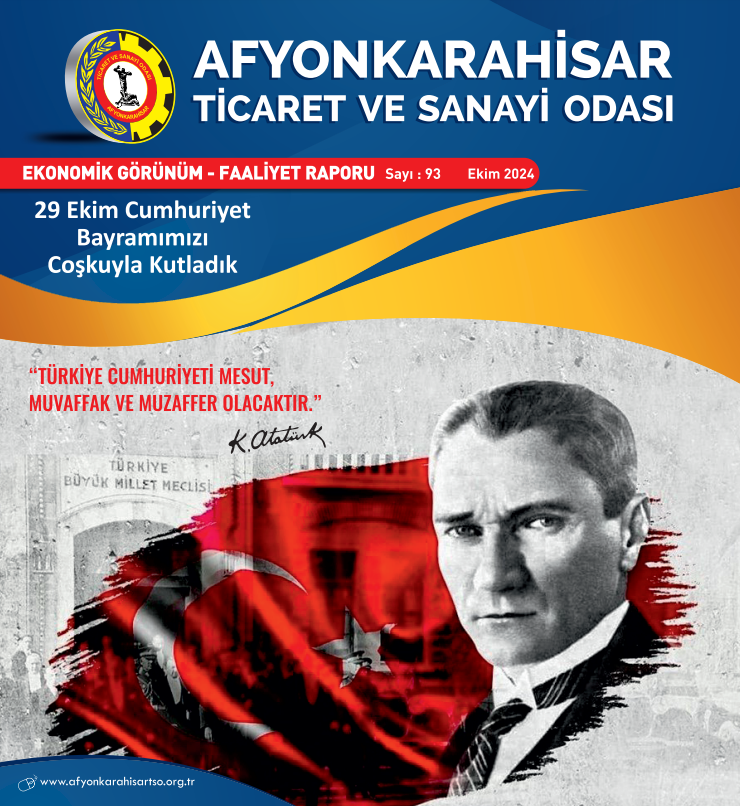 Afyonkarahisar Ekonomisi 2024 Ekim'de Yükselişte: Ticaret ve Sanayi Odası Raporu Yayınlandı