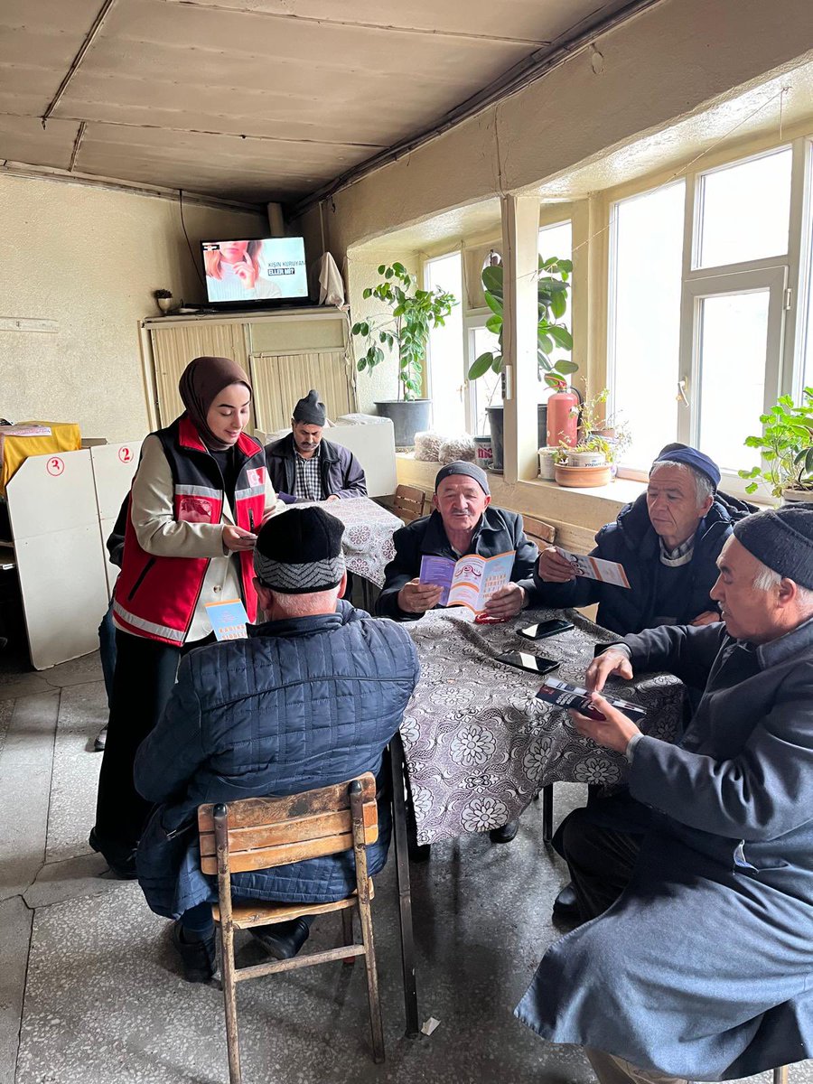 Afyonkarahisar'da Kadına Yönelik Şiddetle Mücadele Bilgilendirmesi