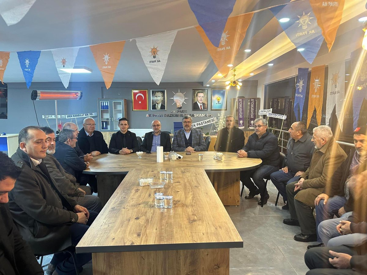 AK Parti İl Başkanı, Dazkırı'da Birlik ve Başarı Mesajları Verdi