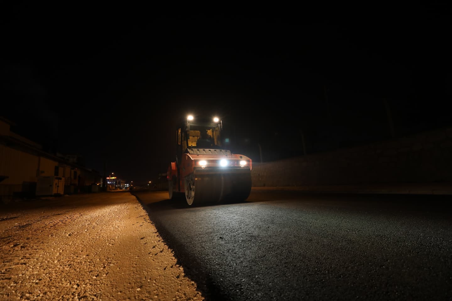 Afyonkarahisar'da Dünya Şoförler Günü'ne Özel Asfalt Çalışması!