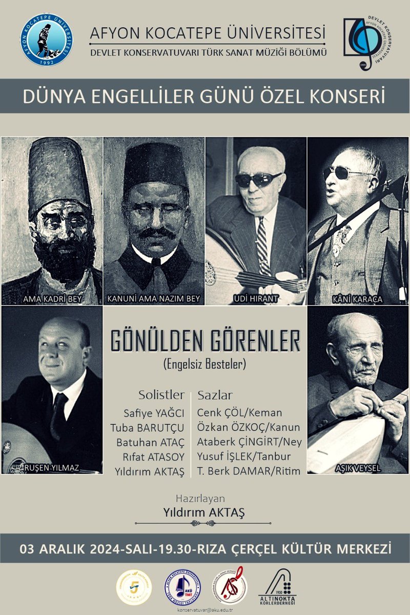 Dünya Engelliler Günü'ne Özel Konser: Sanatın İncelikli Dokunuşu