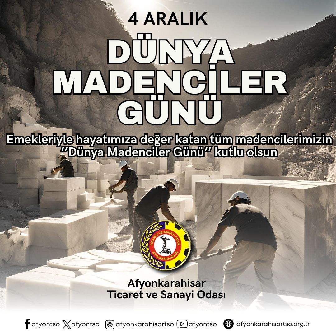 Yer Altındaki Kahramanlar: Dünya Madenciler Günü'nün Önemi