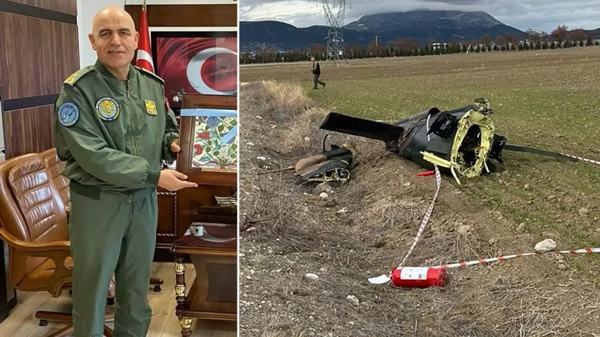 Isparta'da Askeri Helikopter Kazasında 6 Askerimiz Şehit Oldu