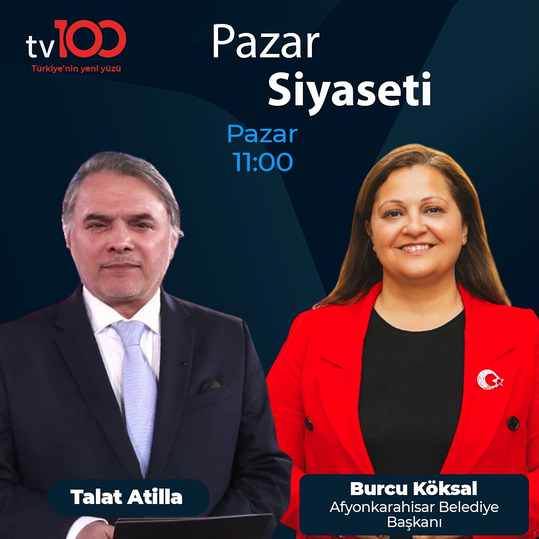 Burcu Köksal, TV100'de Siyaseti Değerlendirecek