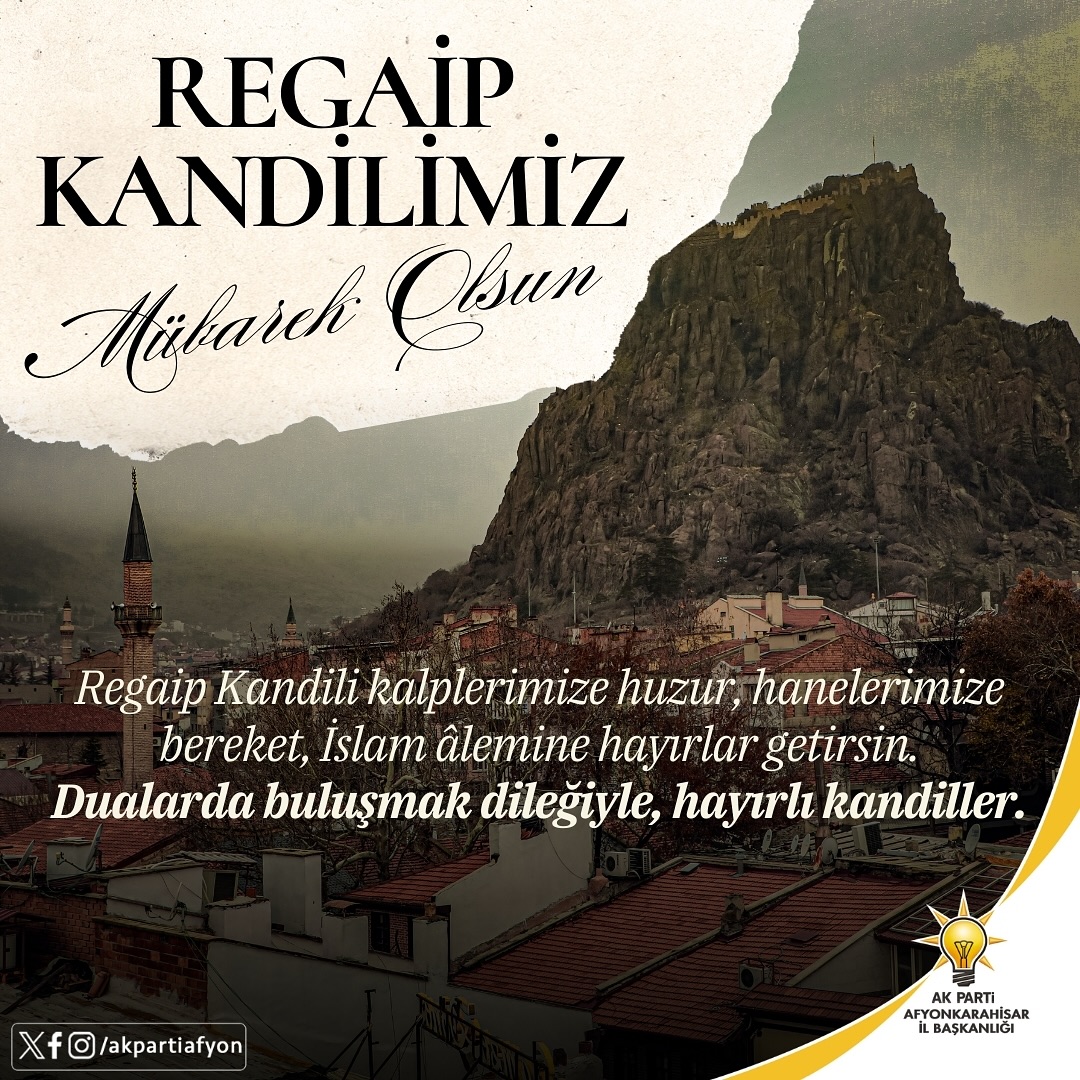 Regaip Kandili: Kalplerde Huzur ve Bereketin Günü