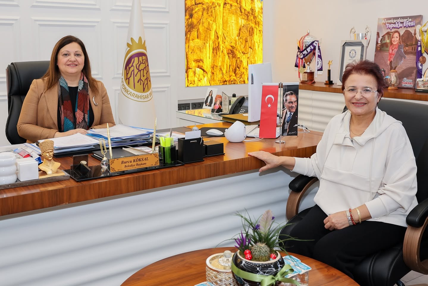 Afyonkarahisar Belediye Başkanı Burcu Köksal'dan Köy ziyaretlerine Teşekkür