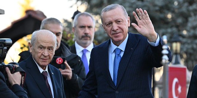 Erdoğan ve Bahçeli, Önemli Konular İçin Bir Araya Geldi