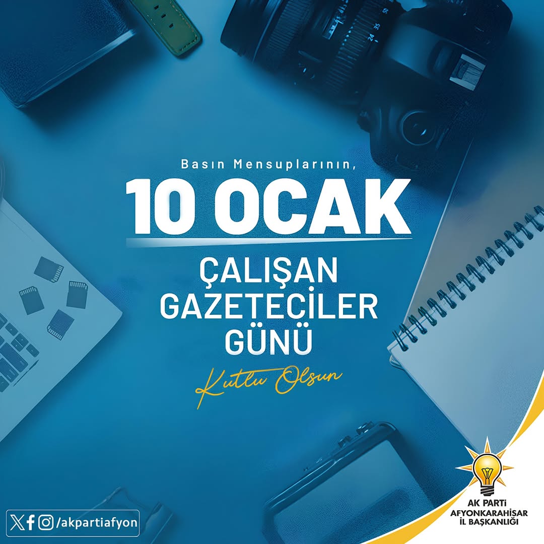 Basın Emekçilerine Teşekkür: 10 Ocak Çalışan Gazeteciler Günü Kutlandı