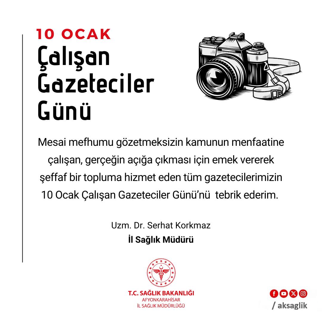 Gazetecilerin 10 Ocak Mesajı: Şeffaf Toplum İçin Çalışan Emekçiler