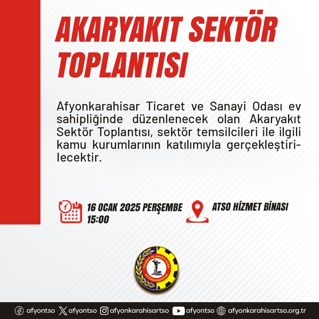 Akaryakıt Sektör Toplantısı İçin Geri Sayım Başladı!