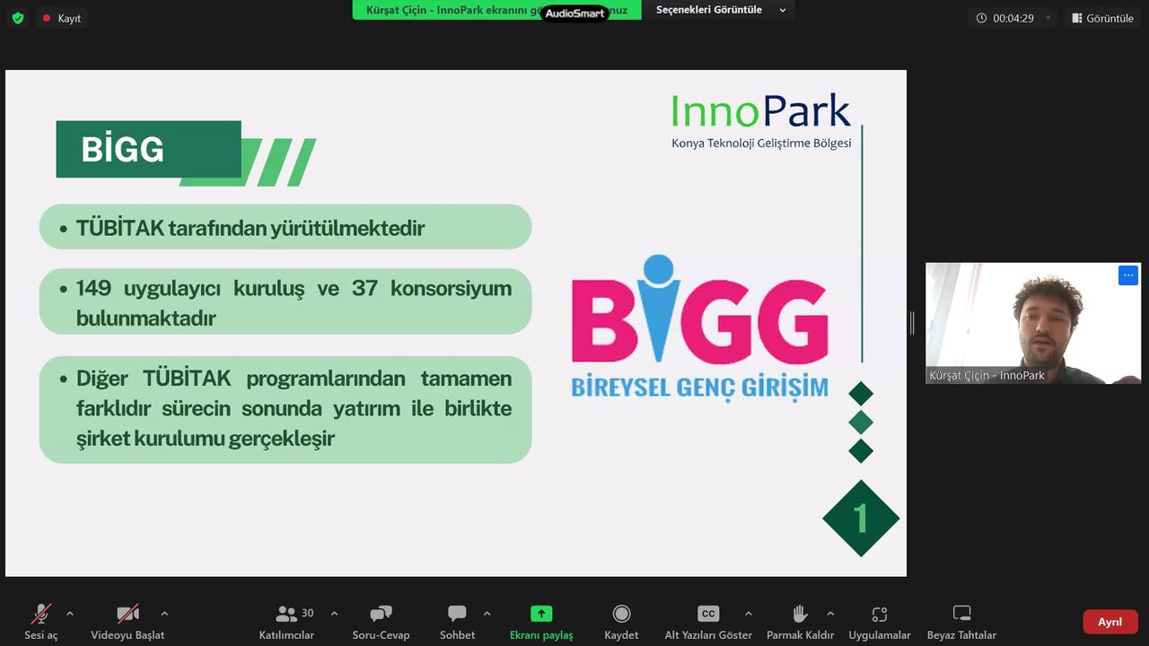 Girişimciler için Yeni Fırsat: TÜBİTAK BİGG 1812 Destek Programı Tanıtıldı