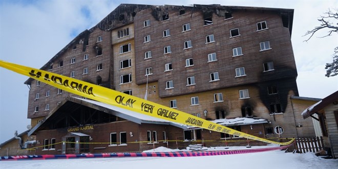 Bolu Kartalkaya'daki Otel Yangını: 7 Kişi Daha Tutuklandı