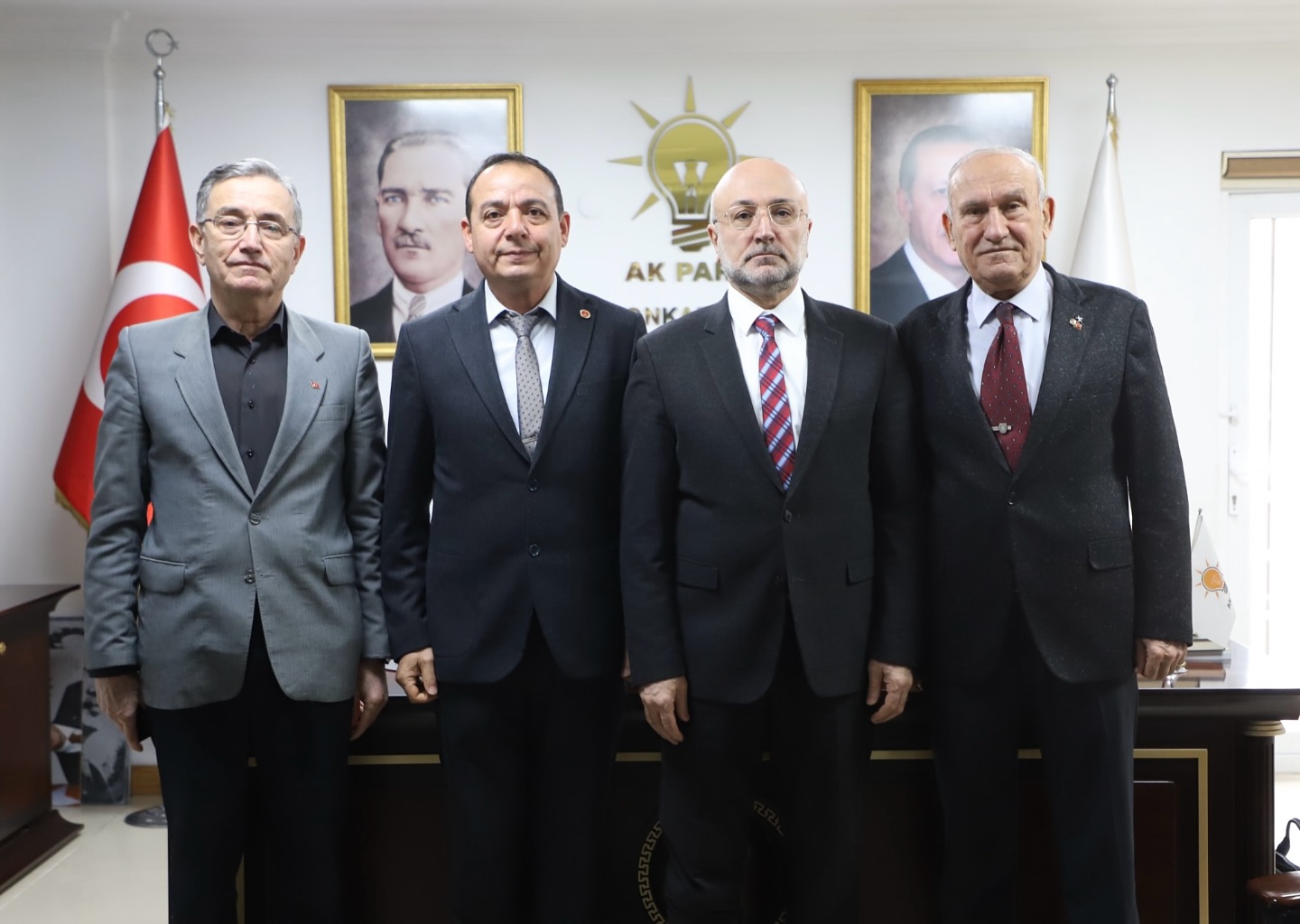 AK Parti Afyonkarahisar İl Başkanlığı, Emekli Astsubayları Ağırladı