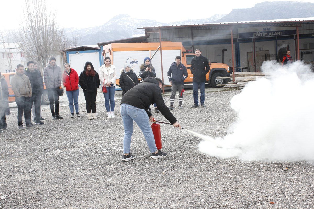 Afet ve Yangın Farkındalığıyla Güçlenen Çalışanlar