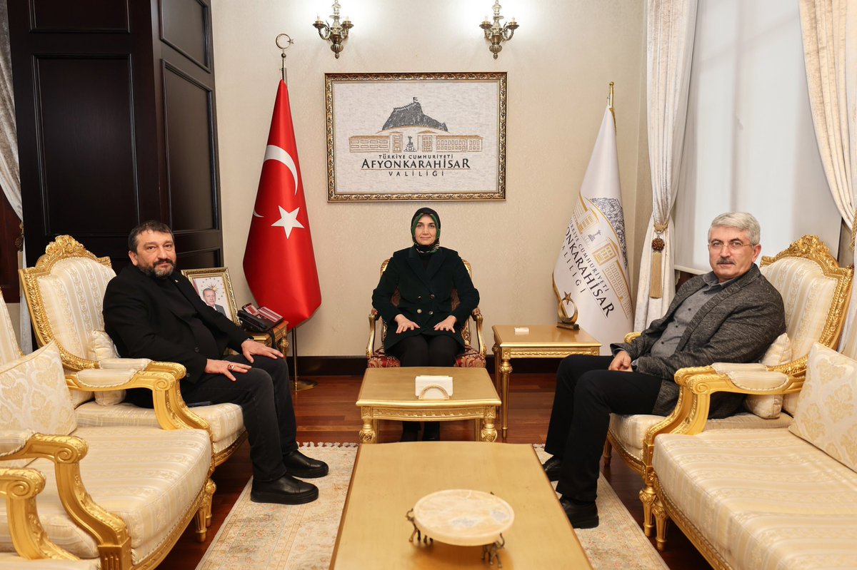 Afyonkarahisar Valisi Basın İlan Kurumu Üyelerini Ağırladı