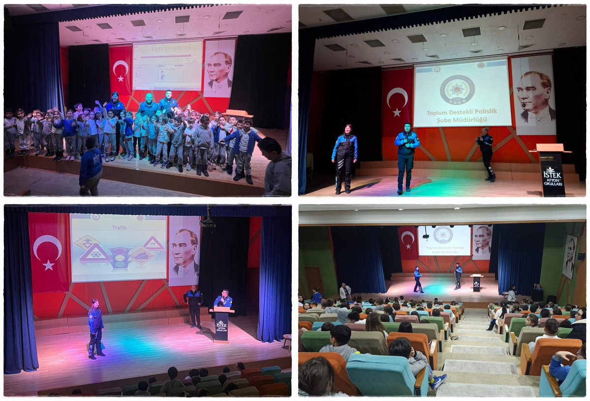 Afyonkarahisar Emniyet Müdürlüğü'nden Öğrencilere Güvenlik Farkındalığı Eğitimi