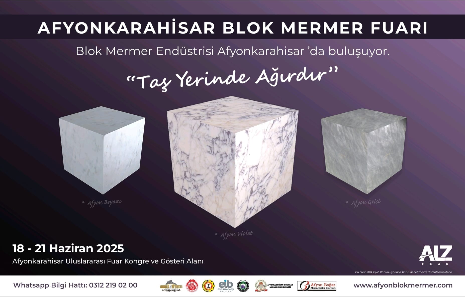Afyonkarahisar'da Blok Mermer Endüstrisi İçin Görkemli Buluşma