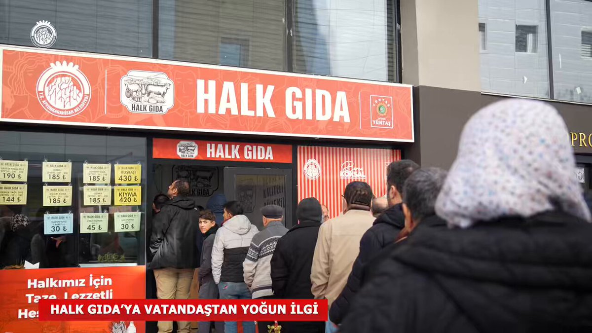 Afyonkarahisar Belediyesi'nden Toplumcu Yaklaşım: Halk Gıda Projesi Büyük İlgi Görüyor