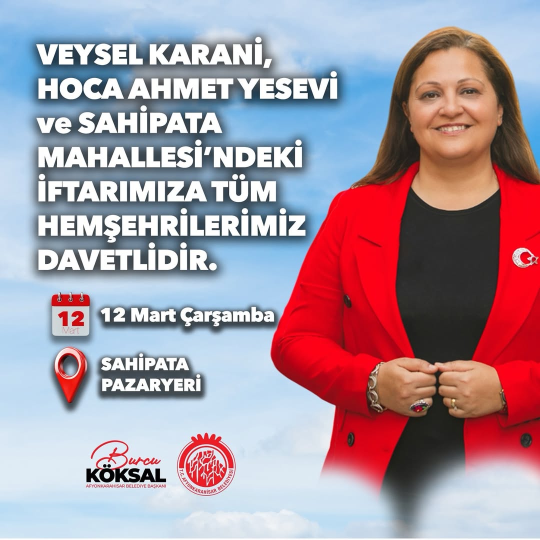 Afyonkarahisar'da Birlik ve Beraberlik İftarı: Tüm Hemşehriler Davetlidir!