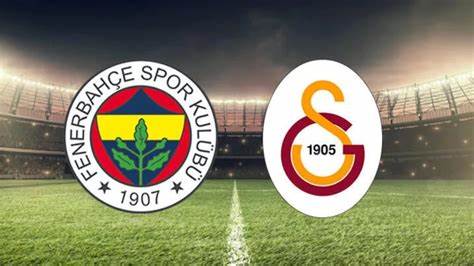 Fenerbahçe Galatasaray Derbisi 20 de