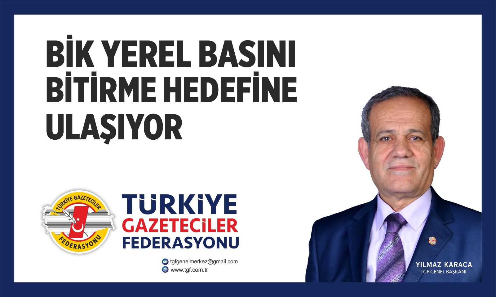 BİK Yerel Basını Bitirme Hedefine Ulaşıyor