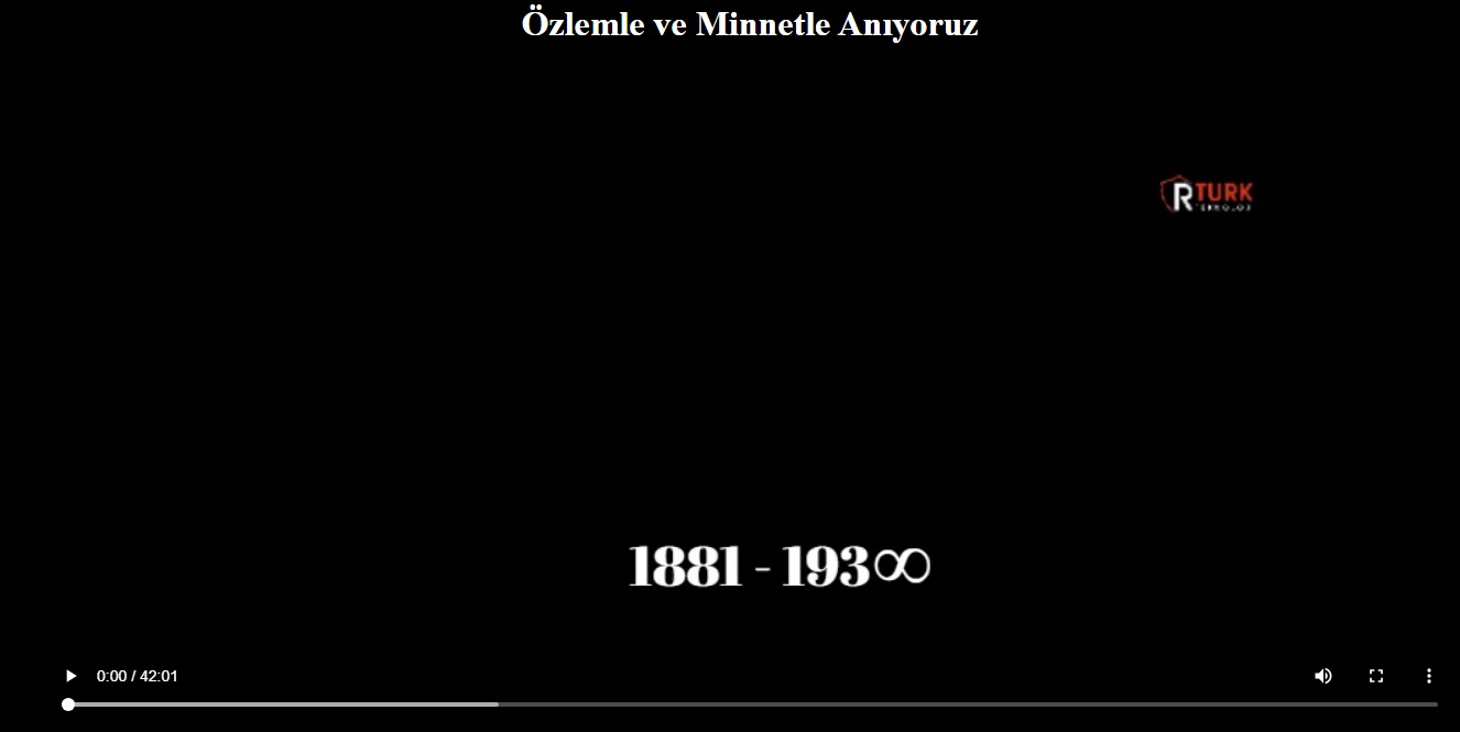  RTURK TEKNOLOJI'nin Yenilikçi Hamlesi! Yapay Zeka ile Anılan Atatürk