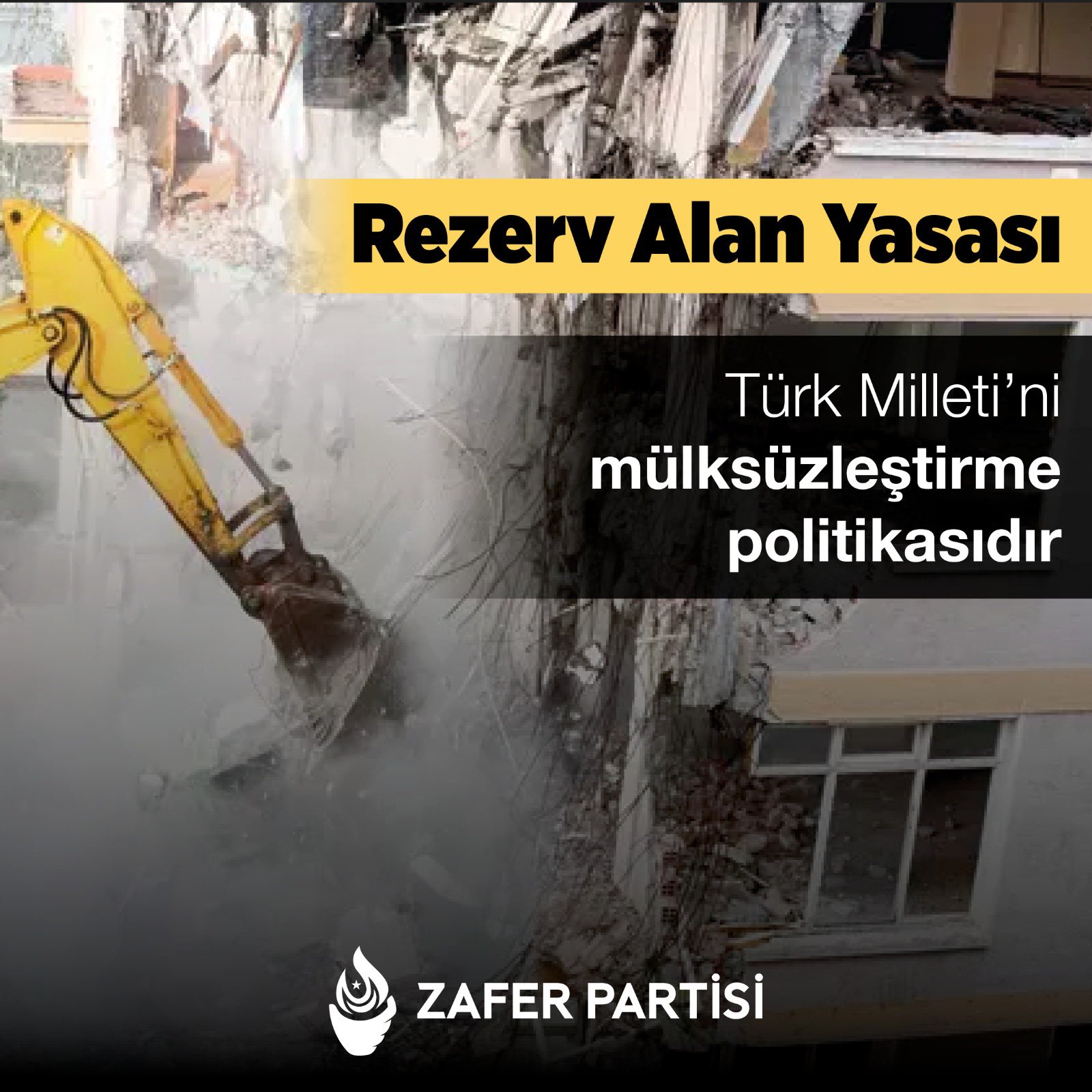 Rezerv alan Yasası Mülksüzleştirme Politikası 