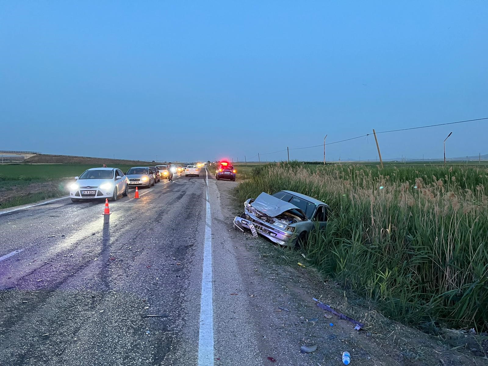 Eskişehir'de Trafik Güvenliğini Tehdit Eden Kaza: Üç Yaralı