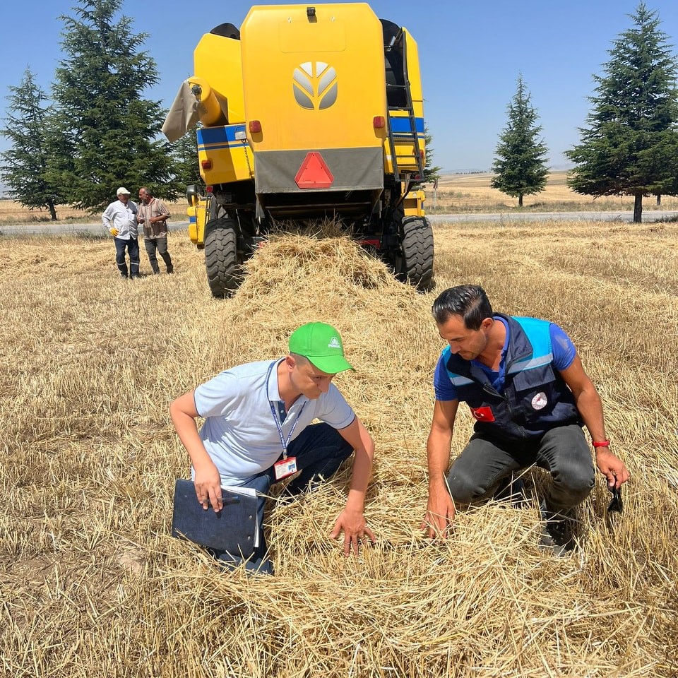 Afyonkarahisar'da Hububat Hasadı Güvence Altında: Biçerdöver Denetimleri Artırılıyor