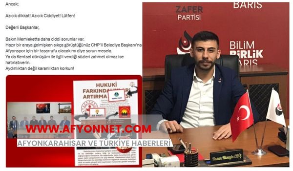 Zafer Partisi'nden Memleketin Asıl Sorunlarına Bakın